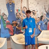 Mirko Rahi dell’Us Camporosso rappresenta la Liguria al ‘Torneo del calciatore – Evolution Programme’ (Foto)