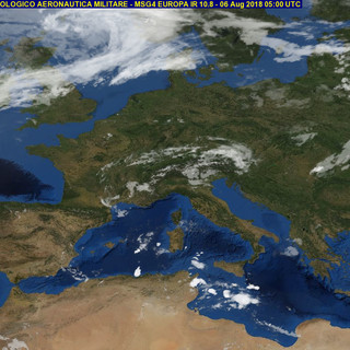 Previsioni del tempo del 6 agosto 2018 in collaborazione con Arpal Liguria