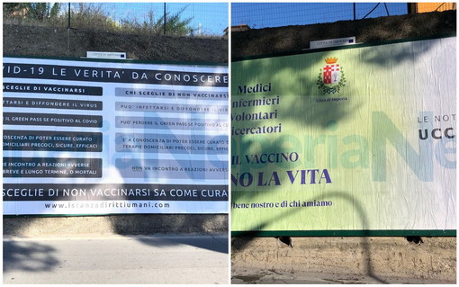 Imperia: manifesti no vax e risposta dell'Amministrazione, Falco (Asl 1) &quot;Grazie al Sindaco Scajola&quot;