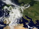 La foto dal satellite oggi alle 8.15