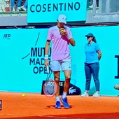 Tennis: il sanremese Matteo Arnaldi fermato a un passo dagli ottavi di finale dell' Atp Masters 1000 di Madrid