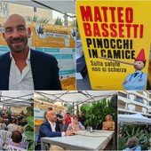 Matteo Bassetti al Bordighera Book Festival: &quot;Un libro per smascherare i 'pinocchi', sulla salute non si scherza&quot; (Foto e video)