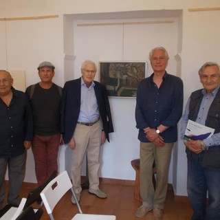 Bordighera: mostra di Enrico Della Torre all'Unione Culturale Democratica di Via al Mercato