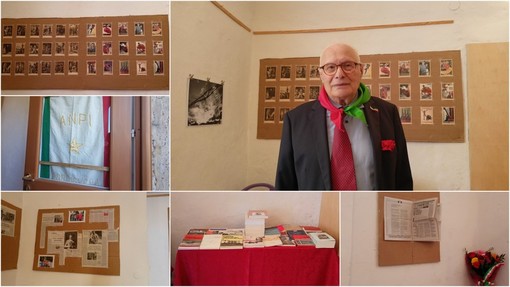 Pubblicazioni, foto e libri: tuffo nella storia a Bordighera con la mostra dell'Anpi-Ucd (Foto e video)