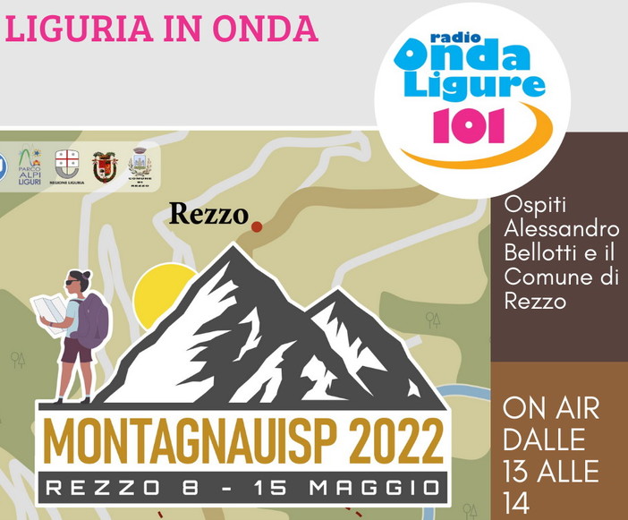 Liguria in Onda: oggi pomeriggio su Onda Ligure 101 ospite in studio Alessandro Bellotti di Monesi Young