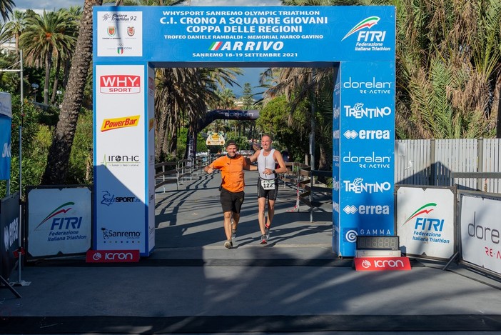 Sanremo Olympic Triathlon: Massimo Rossano assessore e atleta in gara, &quot;Siamo location perfetta per questo sport, ho provato un grande senso di gioia&quot;