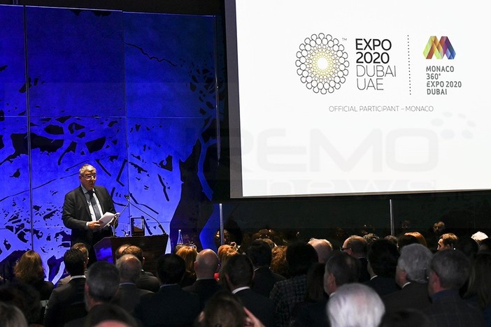 Il Principato di Monaco ha presentato oggi il suo padiglione al 'World Expo' del 2020 a Dubai (Foto)