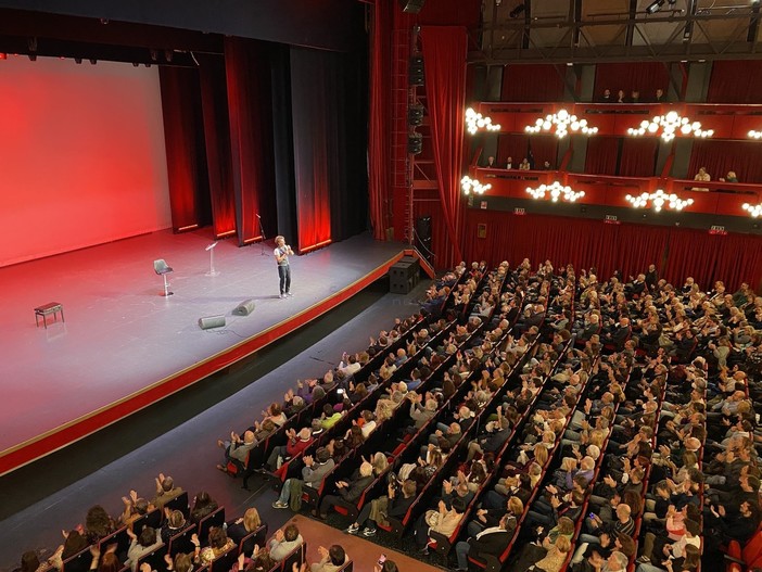 Le immagini dal Teatro Ariston