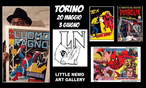 Le opere dell’artista sanremese Larry Camarda in mostra dal 20 maggio alla Little Nemo Art Gallery di Torino