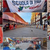 Manifestazione nazionale per la pace, corteo a Ventimiglia per dire no alla guerra (Foto e video)
