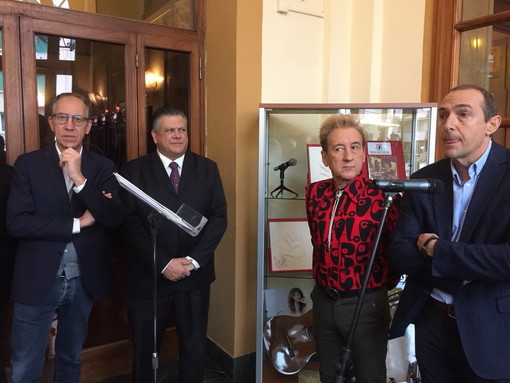 #Sanremo2018: inaugurato al Casinò il 'Museo del Festival', ma sarà ampliato nei prossimi mesi (Foto e Video)