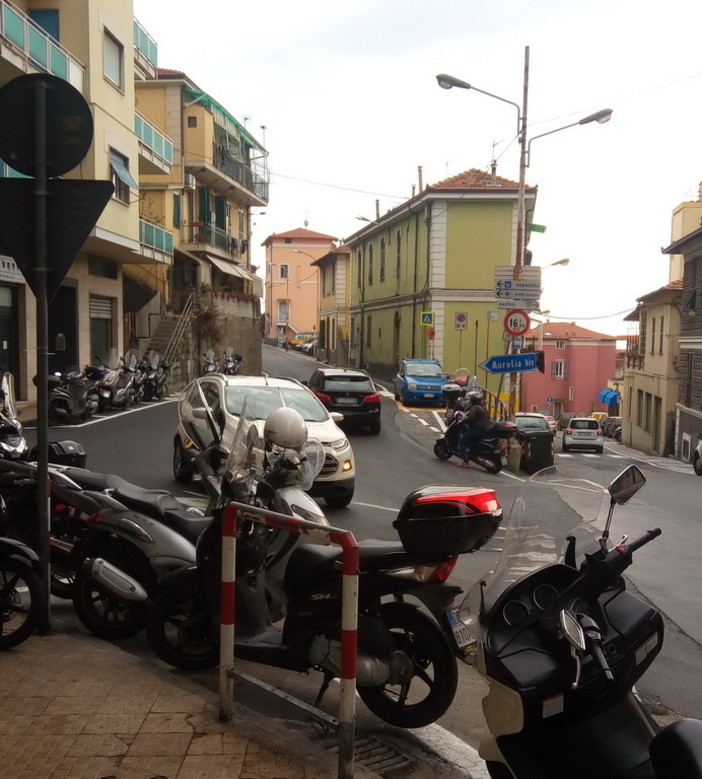 Sanremo modifiche alla viabilit in via Dante Alighieri