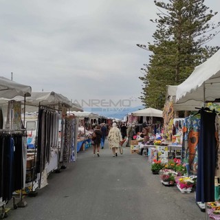 Le immagini dal mercato di Bordighera