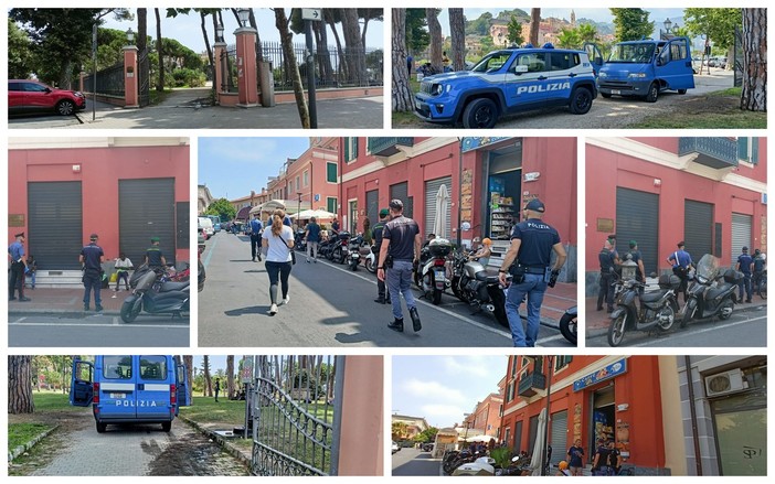 Ventimiglia, controlli straordinari delle forze dell'ordine: pattuglione nel centro città (Foto e video)