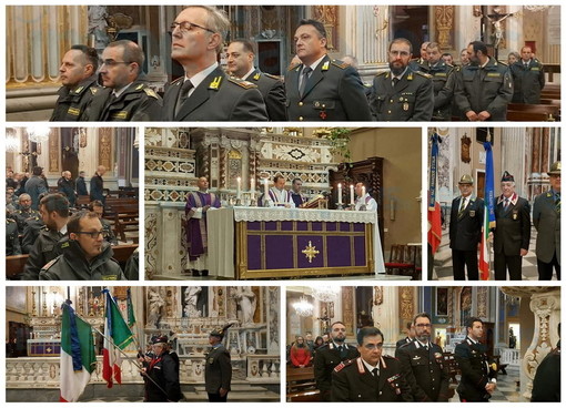 Imperia: questa mattina alla Basilica di San Giovanni la Messa del 'Precetto Natalizio' per i militari (Foto)