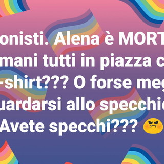 Sanremo: su Facebook post vergognosi sulla presunta morte di Alena, fortunatamente non è vero