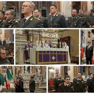 Imperia: questa mattina alla Basilica di San Giovanni la Messa del 'Precetto Natalizio' per i militari (Foto)