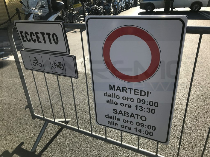 Sanremo: non prima di martedì prossimo l'ordinanza per la nuova viabilità al mercato di piazza Eroi (Foto)