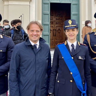 Imperia, assessore regionale Marco Scajola alle Celebrazioni dei 170 anni  dalla fondazione della Polizia di Stato