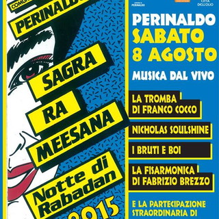 Sabato prossimo a Perinaldo il grande ritorno della ‘Ra Meesana’, la regina delle sagre, entrata nel mito dopo oltre 20 anni d’attesa