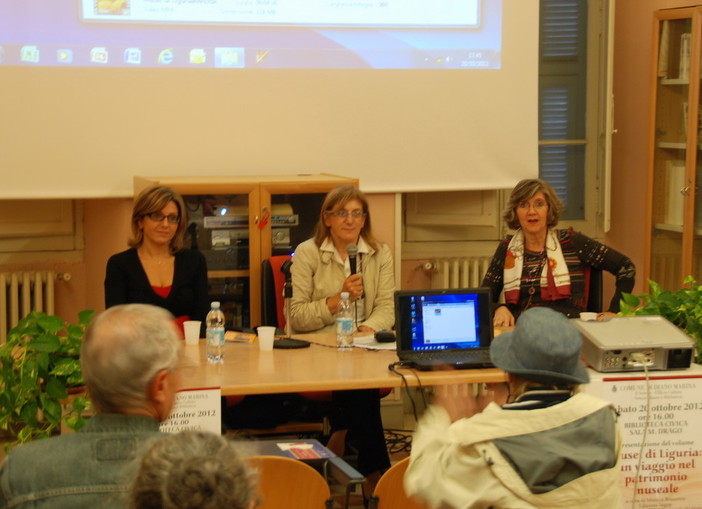 Diano Marina: grande successo per la presentazione del volume ‘Musei di Liguria’
