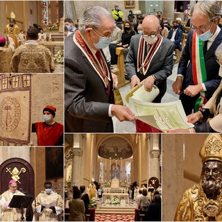 Le immagini dalla concattedrale di San Siro