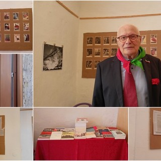 Pubblicazioni, foto e libri: tuffo nella storia a Bordighera con la mostra dell'Anpi-Ucd (Foto e video)