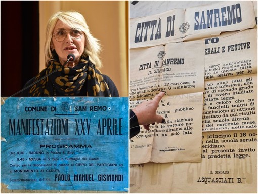 Il manifesto riemerso dagli anni ’50 sarà salvato e non resterà solo: Sanremo studia una teca per le affissioni storiche ai piedi della Pigna