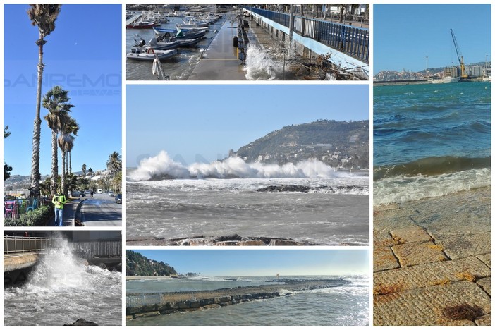 Il vento forte spazza tutta la provincia: picco di oltre 100 km/h al confine, per ora nessun danno grave (Foto)