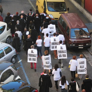 Sanremo: anche la Confartigianato ha partecipato alla manifestazione contro l'accorpamento dei tribunali