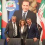 Mabel Riolfo con Carlo Bagnasco e Claudio Muzio