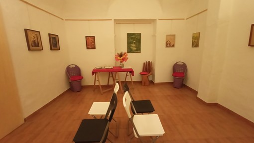 'Rifrazioni di luce' del pittore Franco Biga in mostra a Bordighera, Loreti (Ucd/Anpi): &quot;Rimarrà aperta oltre la data di chiusura&quot; (Foto e video)