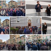 Sit-in di protesta, Ventimiglia scende in piazza e chiede un centro di accoglienza per i migranti (Foto e video)