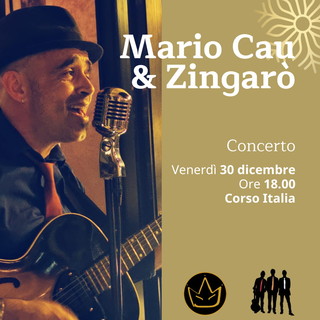 Bordighera: in attesa del grande Capodanno in piazza domani sera in corso Italia 'Mario Cau &amp; Zingaro'