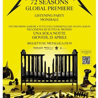 Sanremo, global premiere: al Cinema Ritz il film evento dei Metallica