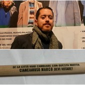 Amministrative, matite con slogan: a Vallecrosia la campagna elettorale si fa in modo originale (Foto)