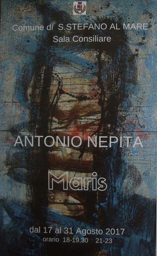 Santo Stefano al Mare: da oggi al 31 agosto la mostra personale “Maris” dell'artista Antonio Nepita