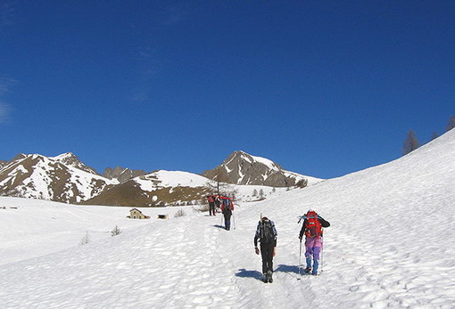 Domenica prossima l'escursione con le ciaspole verso il Monte Chajol