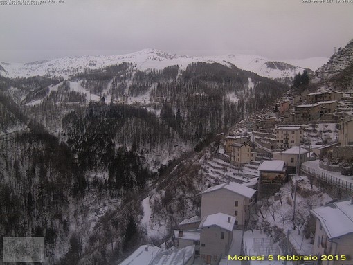 Maltempo: continua a piovere sulla costa, neve a San Romolo e Monte Bignone, 20 cm a Monesi