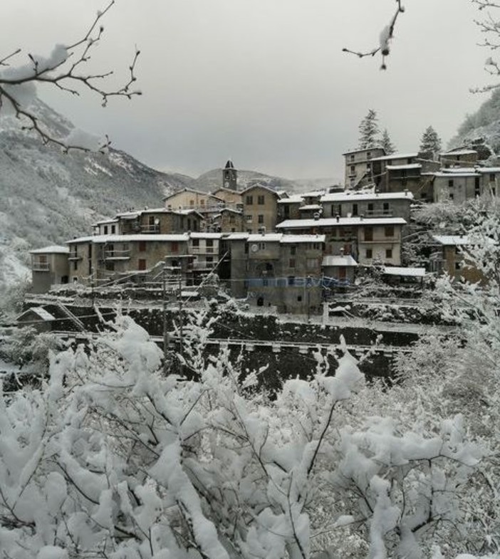 Creppo imbiancata questa mattina