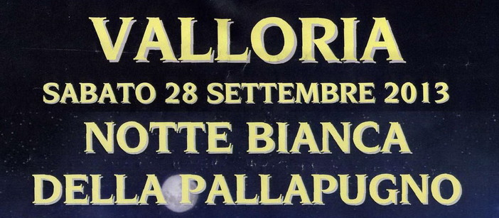 Valloria: sabato prossimo dalle 15 in piazza la tradizionale 'Notte bianca della Pallapugno'