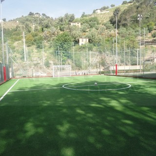 Soldano: inaugurato ieri mattina un nuovo campo di calcetto a Soldano, all’interno del centro sportivo 'Ennio Amalberti'