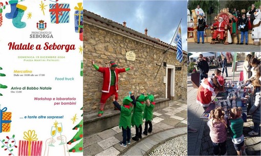 Mercatini, food truck, laboratori e tante sorprese: il Natale arriva a Seborga (Foto)