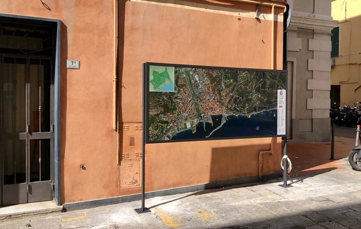 Imperia, ecco le nuove cartine turistiche in città.  Gandolfo e Oneglio: &quot;Apprezzate dai cittadini&quot;