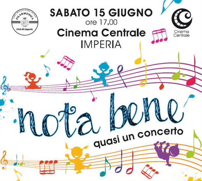 Imperia: sabato al Cinema Centrale pomeriggio con la Filarmonica ed ospiti di eccezione