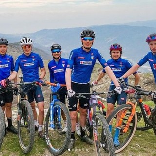 Nell'ultimo fine settimana, squadre professionistiche sui sentieri Mtb del Golfo Dianese