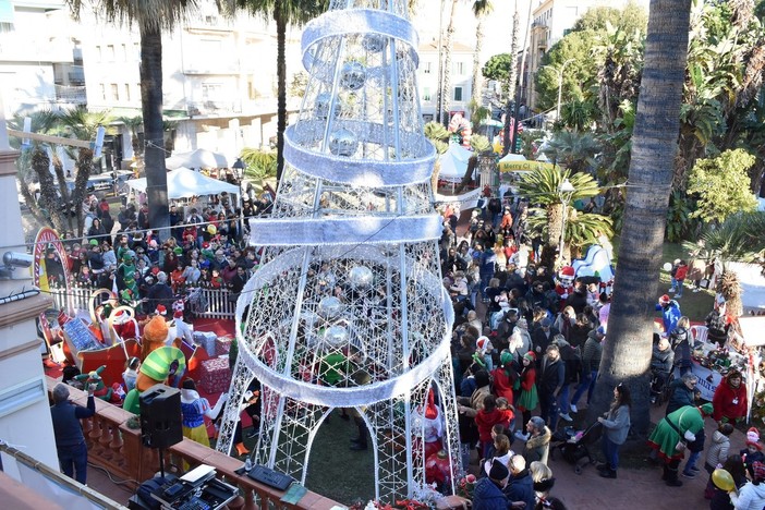 Inaugurazione del 'Natale a Villa Boselli' ad Arma di Taggia