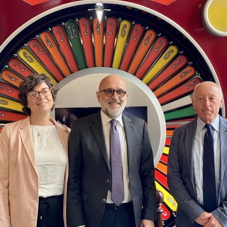 Il nuovo Cda del Casinò di Sanremo. Da sinistra: Lucia Artusi, Giancarlo Ghinamo, Eugenio Nocita