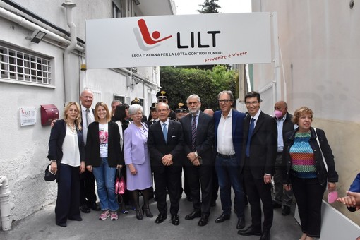 Sanremo: festa oggi alla Lilt provinciale, inaugurata la nuova sede, il presidente nazionale &quot;Fondamentale la prevenzione&quot; (Foto e Video)