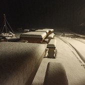 Foto notturne dal rifugio Allavena di Colle Melosa